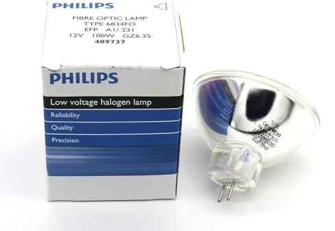 for Philips Type 6834FO Bulb EFP 12V100W GZ6.35 409737 12V 100W lamp