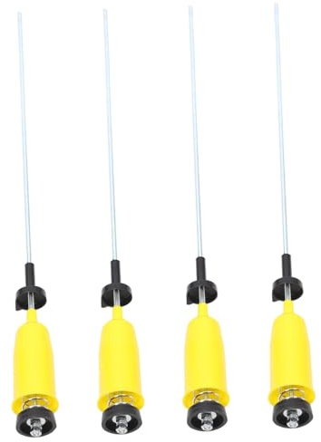 NOLITOY 4 Piezas de Varillas de Suspensión de Arandelas Reemplazables para Lavadora, Hierro y Plástico, Ajuste 48-60cm, Absorción de Impactos Práctica para Uso Doméstico Color Aleatorio
