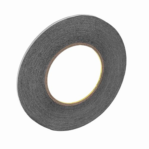 BONKZEBU Ruban Adhésif Double Face Professionnel de 50m, Colle étanche pour la Réparation D'écran LCD dans L'entretien des Téléphones Portables (1 mm de large et 50 mètres de long)
