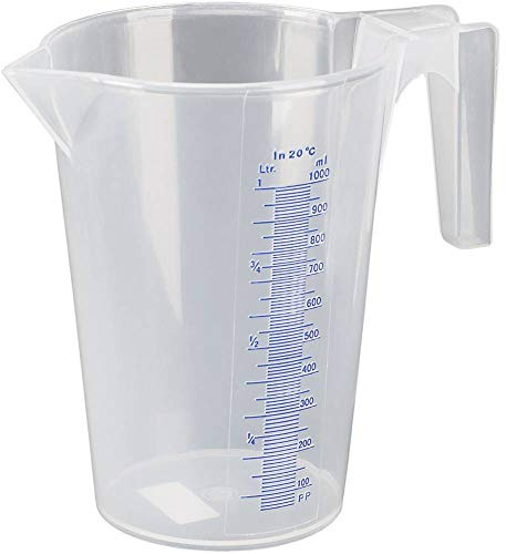 Pressol 0655949 Probeta graduada blanco transparente | Escala ml/l & US/UK gal