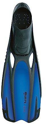 Mares Fluida Junior, Geschlossene Schnorchelflosse für Kinder, Blau, 31