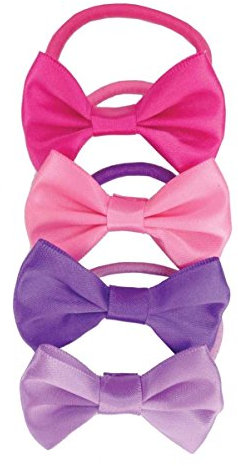 Egmont Toys Zopfgummi mit Schleife, 4er Set