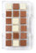 Decora 0050092 Moule pour Chocolat Forme Carré 25 x 25 , 200 x 120 x 23 mm, Neutre