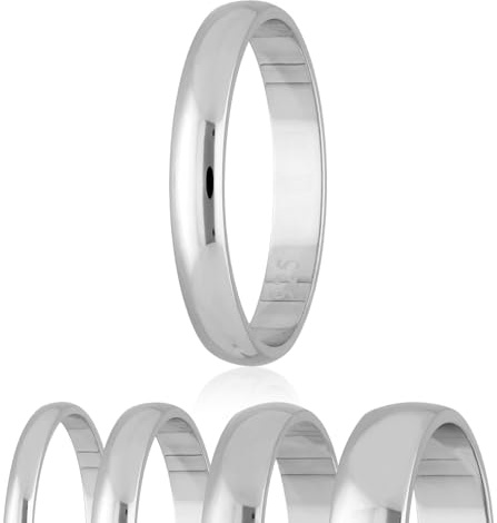 Treuheld® | 925 Sterling Silber Ring | 48 Größen & Breiten