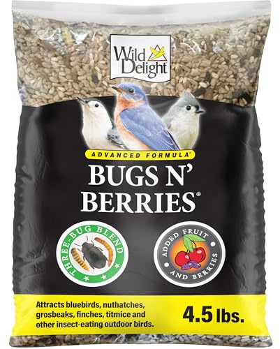Wild Delight Advanced Formula Bugs N Berries Wild Bird Food 4.5 lbs