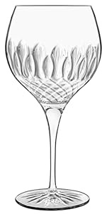 Luigi Bormioli Gin Glasses Set of 4 - Crystal Diamante Gin Glasses Set 4 x 650ml Balloon Glasses & Gift Box, Ultra Clear & Durable Dishwasher Safe Glassware with Reinforced Stems, Made In Italy
