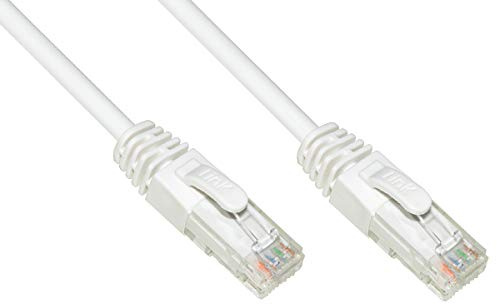 LINK LK6AU500W Cavo Rete CATEGORIA 6A Non SCHERMATO UTP AWG24 Colore Bianco HALOGENFREE MT 50
