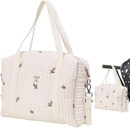 Windeltasche für Baby, waschbar, Wickeltasche, Mama, Tasche, Handtasche, tragbar, Kinderwagen, Shopping, Reisen, Aufbewahrung, Beige, Organizer für Kinder, Mädchen, Jungen, Geschenk (Oliv)