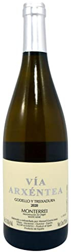 3 × Manuel Guerra Vía Arxéntea Godello Treixadura Monterrei (Caja de 3 Botellas de 75 cl)
