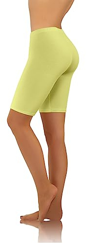 sesto senso Short Court Femme Sport Coton Coloré Jambes Longues Fitness Yoga Legging