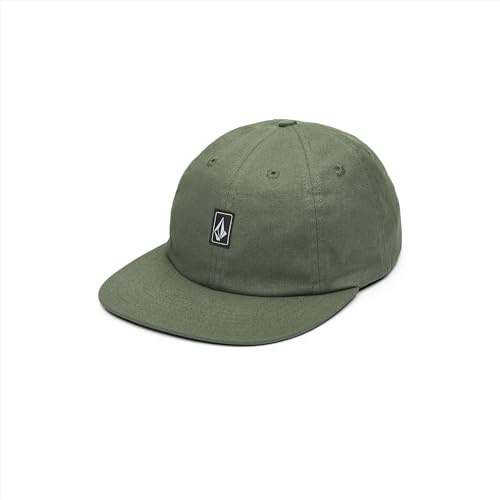 Volcom Ramp Stone Cap Basecap Baseballcap Damen/Herren - mit Schirm Winter Herbst Frühjahr Sommer Frühling-Sommer Herbst-Winter - One Size grün