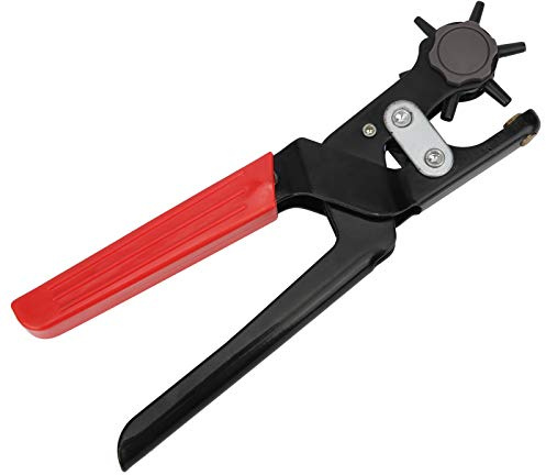 Leather Hole Punch Belt Puncher Hole Punch Pliers Alloy Steel Puncher for Leather Punching Belt Crafts,DIY Home/Craft Projects Hand Tools