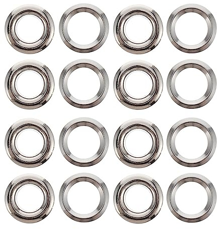Cabilock Messing Vorhang Ösen 100 Stücke Gardinen Ösen Schiebe Für Home Vorhang Decor