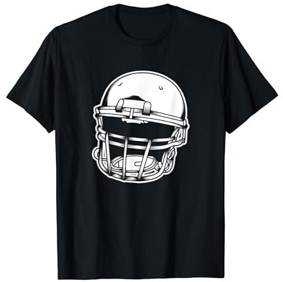 Footballer Helm Football Liebhaber T-Shirt