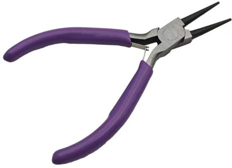 JAMAKALA Round Nose Pliers for Jewelry Making, Mini Long Piercing Pliers, Jump Rings & Wire Wrapping