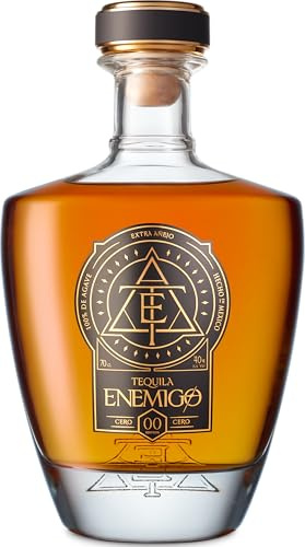 ENEMIGO 00 EXTRA AÑEJO TEQUILA - 40% 70cl - 100% Agave Bleu Weber