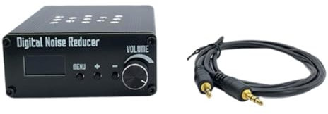 PAGJHRFJG Audiosignale Digitaler Rauschunterdrücker Tiefpassfilter (LPF) für HF-Radio Shortave, Eingebauter Lautsprecher