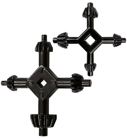Juego de llaves de portabrocas 4 en 1, 8 tamaños de llave universal para brocas de 3/8, 1/2, 3/4 y 1 pulgada, compatible con taladros DeWalt, Bosch, Makita, destornilladores de impacto y herramientas