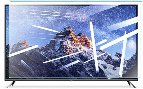 Anti-Blue Light TV Screen Protector Panel LED PC Monitor Anti-UV Eye Protection Filter Film Hanging Type for 32-52 inch Displays,40inch,50inch