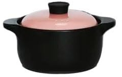 Cacerola Hierro Fundido Cazuela Olla for Estofado Universal Resistente A Altas Temperaturas De Gran Capacidad for El Hogar Cerámica Extra Grande