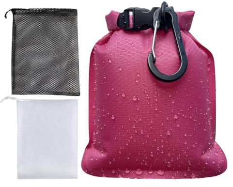 Sac à Savon pour la Douche Sac en Mesh étanche Portable pour Accessoires