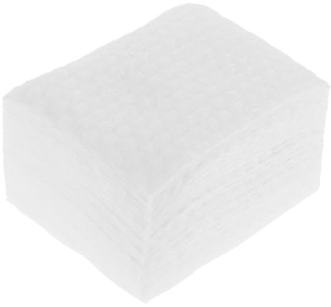 HOMOCONO Make Up Entferner Wattepads aus Reiner Baumwolle 450 Stück und Vielseitig Verwendbar für Gesichtsreinigung Nagellackentfernung und Tägliche Hautpflege