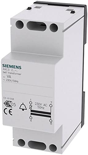 Siemens 4ac3 - Transformator Klingeltaster USEC 8/12vca isec 1,0/0,6