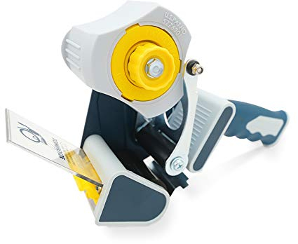 verpacking dispensador de cinta adhesiva para cintas de embalaje de hasta 5 cm de ancho, con cuchilla intercambiable y freno de rodillo ajustable