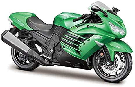 Tobar Maisto Kawasaki Ninja ZX-14R Motorbike Build-It-Yourself Die-Cast Model Kit - 1:12 Scale