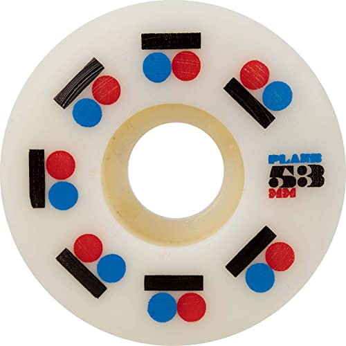 Plan B Iconic Skateboard Rollen (53mm - Weiß)