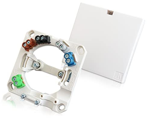 VDE Herdanschlussdose HAD3 Herddose auf und unter Putz 5x2,5qmm weiß