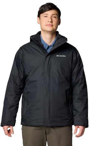 Columbia Herren Tunnel Falls 2 Interchange Jacket 3-in-1-Wintermantel, Schwarz, S EU