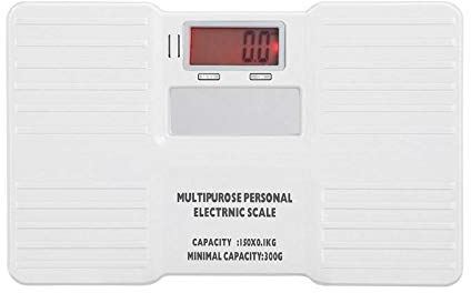 CASOTA Bilancia da Cucina Elettronica Digitale Bilancia Multifunzione, Bilancia for Alimenti Rossa da 150 kg x 100 g Strumento accurato