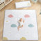 Uanlauo Spielmatte Baby Faltbar, Krabbelmatte Baby Schadstofffrei, Spielmatte Kinder Spieldecke mit Tragetasche， Randverstärkungsmatte, Krabbeldecke für Baby