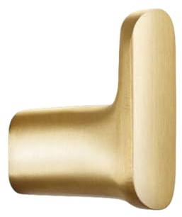PIZZZENO Kleiderhaken aus gebürstetem Gold 304 Edelstahl, Kleiderhaken, Wandmontage, Badezimmer-Hardware, Kupfer, Kleiderbügel, Türhaken, S-Stil