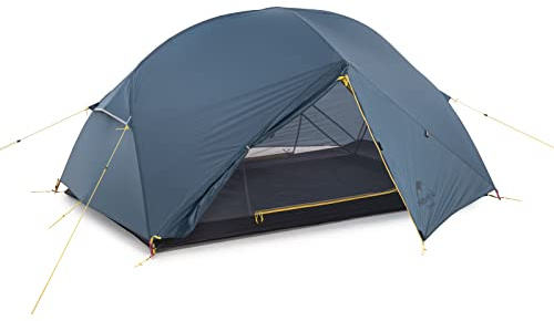 Naturehike Mongar 2 Person Backpacking Tent, 3 Season Camping Tent Ultralight Double Layer Free Standing Two Person Tents for Camping Hiking Cycling