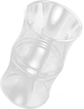 PRETYZOOM Jarra de Agua de Vidrio Resistente al Calor Práctica Jarra de Agua Hogar Botella de Vidrio Transparente Mesa de Noche