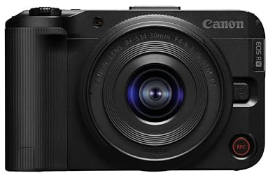 Canon EOS R50 V + RF-S 14-30mm F4-6.3 IS STM PZ - Vlogging Camera Compatible with Canon RF Lens | Content Creator Equipment for Vlogging & Travel | Bluetooth Enabled