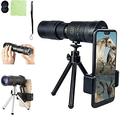 s, 4K 1 - -300X40Mm Super Teleobjetivo Zoom para Observación de Aves//Camping/Senderismo/Viajes/Conciertos en Vivo