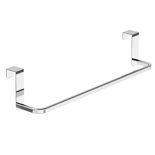 BAIKAL Toallero de Baño. Acero Inoxidable SUS304. Toallero de Barra Sin Taladro. para Colgar. Accesorios de Baño. 30cm Cromado.