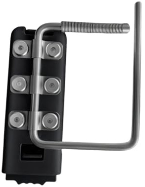 MagiDeal Electrical Tape Holder Tool Belt Clip Easy to Install Foldable Tape Storage Rack for Plumber Repairmen, Electricians, Carpenters