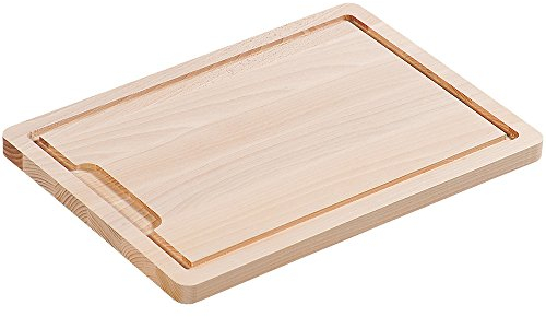 Kesper 68101 Tranchierbrett aus FSC-Buche, 40 x 28 x 2 cm