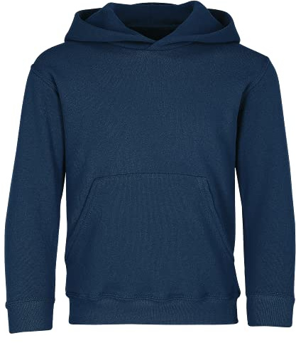 Fruit of the Loom Barnens unisex-tröja/huva (7-8) (Deep Navy)