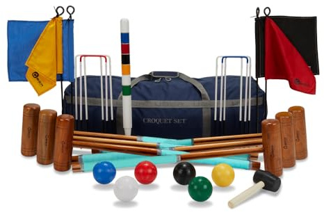 Di alta qualità Croquet/Croquet Set Eco Legno duro, 6 persone