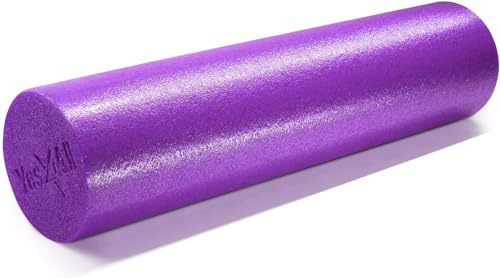 Yes4All Schaumstoffrolle mit hoher Dichte, Violett 60 cm