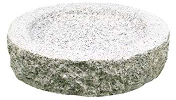 Gebrüder Lomprich Vogelbad aus Granit (Ohne Vögele)