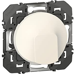 LEGRAND | Sortie De Câble Blanche, Dooxie, Compatible Avec Plaques De Finition, Idéale Pour Convecteurs Électriques, Installation Encastrée