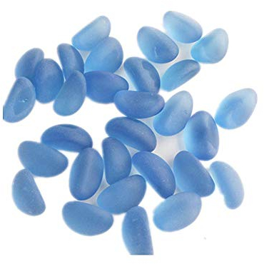 Molinter - Ciottoli decorativi granulati, ghiaia di fiume, rotondi, per giardino, acquario, marciapiedi, 1 kg
