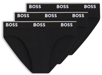 BOSS Lettera 3P Power Mutande, Black 1, XL Uomo