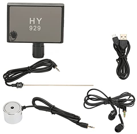 Fockety Détecteur de Fuite d'eau, détection de Fuite d'eau à Piles avec Deux sondes et écouteurs, détecteur de Fuite de Tuyau d'eau Souterrain Professionnel Haute résistance pour intérieur et(#2)